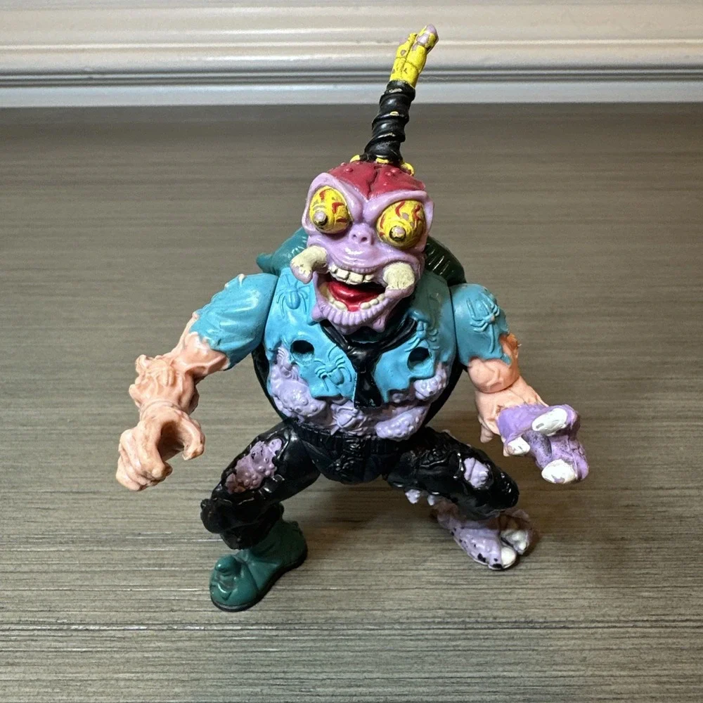 Vintage 1990 Scumbug Teenage Mutant Ninja Turtles TMNT Playmates Figure Villain